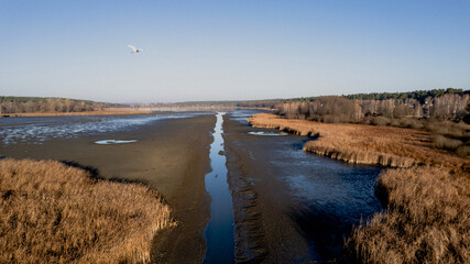 lake in the mountains