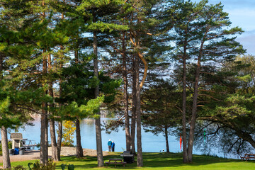 retirement by the lake relaxation 