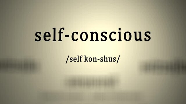 Definition: Self-Conscious 