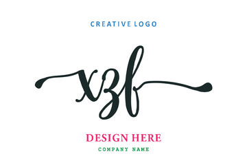 XZF lettering logo is simple, easy to understand and authoritative