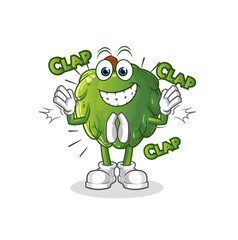 soursop applause illustration. character vector