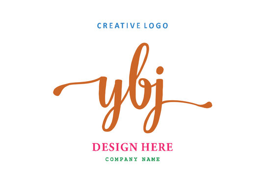 YBJ lettering logo is simple, easy to understand and authoritative
