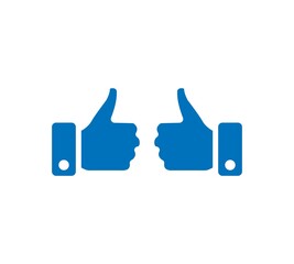 Vector thumbs up icon. Like concept. Premium quality graphic design. Modern signs, outline symbols collection, simple thin line icons set for websites, web design, mobile app, infographics