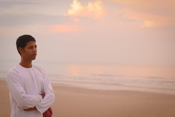 person on the beach