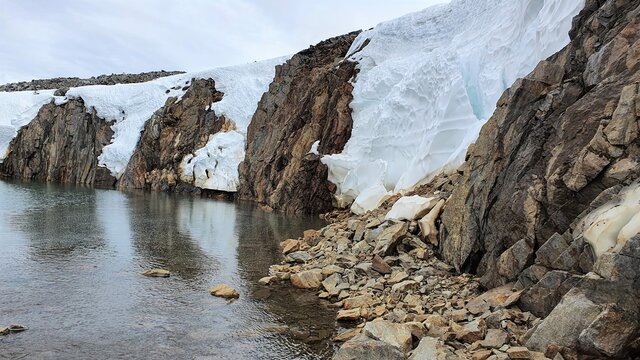 nature of the north of russia photo . Taimyr Peninsula