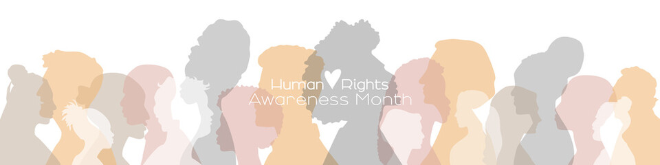 Human Rights Awareness Month banner.