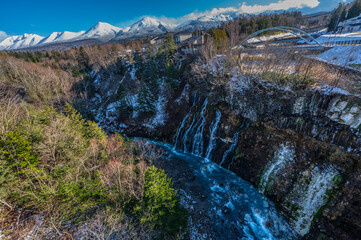 美瑛　白ひげの滝