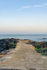 beach at sunset