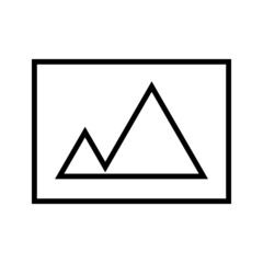 photo icon vector symbol