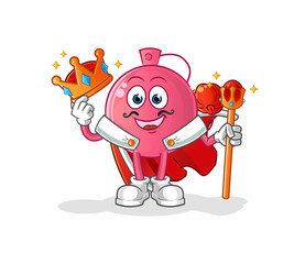 perfume king vector. cartoon character