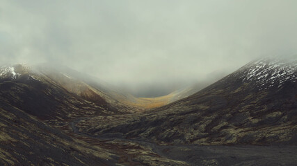 russian federation. beautiful khibiny mountains