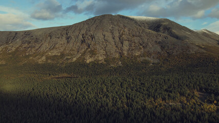 russian federation. beautiful khibiny mountains