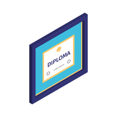 Diploma Frame Graduation Composition