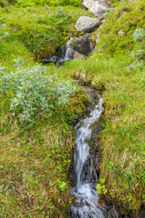 Small creek and a waterfall
