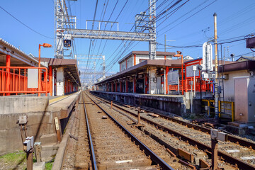 railway station in japan