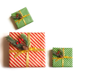 Fototapeta premium Festive boxes