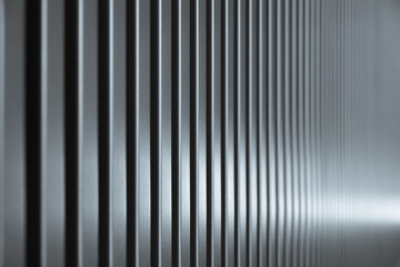 Fototapeta premium wall. steel wall. texture. background. product photo during the day in natural light.