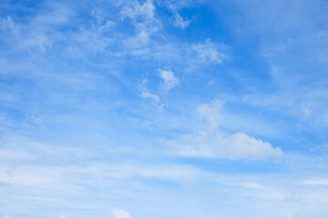 Blue sky and cloud