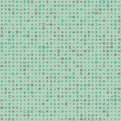 Abstract Geometric Pattern generative computational art illustration