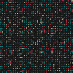Abstract Geometric Pattern generative computational art illustration
