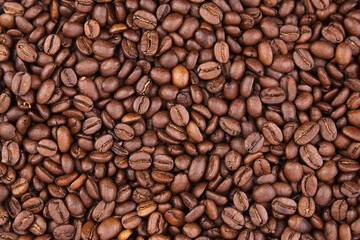 roasted coffee beans background