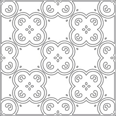 Design monochrome grating pattern,black and white patterns.Repeating geometric tiles from stripe elements. black ornament.
