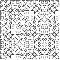 Design monochrome grating pattern,black and white patterns.Repeating geometric tiles from stripe elements. black ornament.