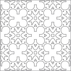 Design monochrome grating pattern,black and white patterns.Repeating geometric tiles from stripe elements. black ornament.