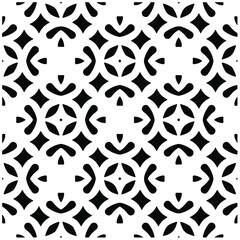 Seamless vector pattern in geometric ornamental style. Black  pattern.Design element for prints, backgrounds, template, web pages and textile pattern. Geometric art.