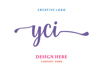 YCI lettering logo is simple, easy to understand and authoritative