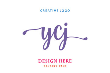 YCJ lettering logo is simple, easy to understand and authoritative