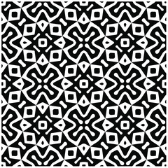 
Vector seamless models. Modern stylish texture. Composition from regularly repeating geometrical element. Monochrome, simple. Vector illustrations.
