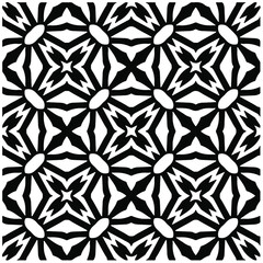 
Vector seamless models. Modern stylish texture. Composition from regularly repeating geometrical element. Monochrome, simple. Vector illustrations.
