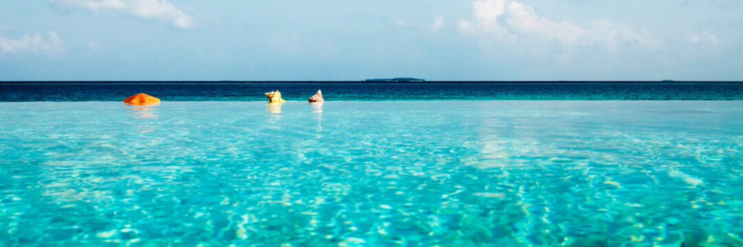 Beautiful blue sea