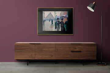 Modern living room interior design