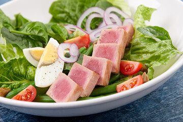 salad with tuna  and vegetables