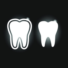 Teeth icons.