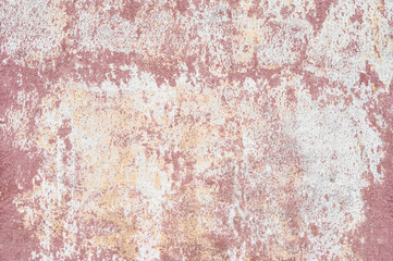 Aged concrete red colored background