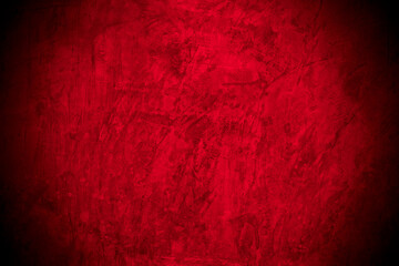 Old wall texture cement black red  background abstract dark color design are light with white gradient background.