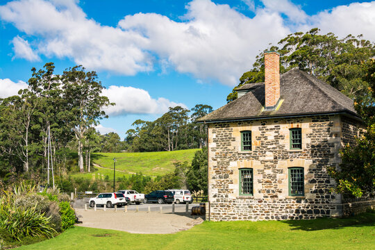 The Storehouse in Kerikeri Heritage Area is the oldest stone building in New Zealand. Northland, North Island