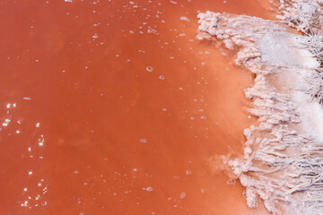 Vega Baja del Segura - Torrevieja - Salinas de Torrevieja, un lago salado, un paraje natural donde los atardeceres son mágicos y los reflejos y formaciones salinas son un espectáculo de la naturaleza