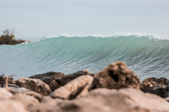 Waves at St Laurent du Var