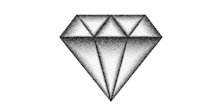 A Diamond Tattoo in the Hand Stock Image - Image of beach, diamond:  232114845