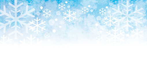 Winter background graphic with snow. The graphic is also to use as cmyk illustration.