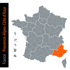 Les régions de France / Provence-Alpes-Côte d'Azur	