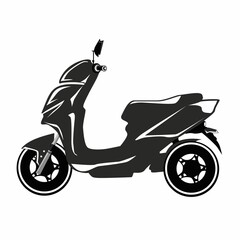 Vector illustration scooter