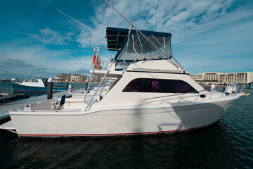 Fototapeta premium yachts in the port