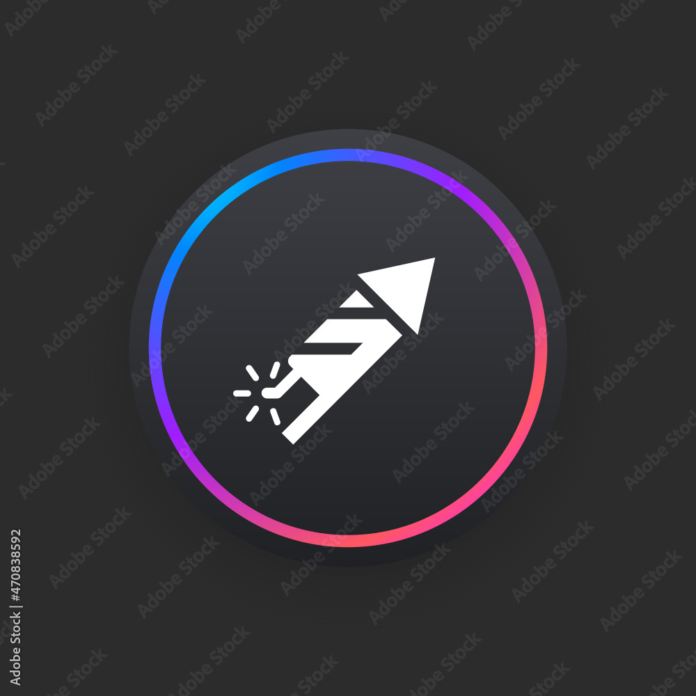 Canvas Prints Firework -  UI Icon