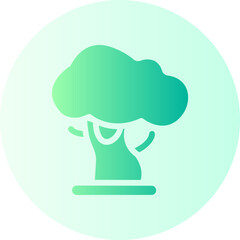 tree gradient icon