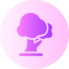 tree gradient icon
